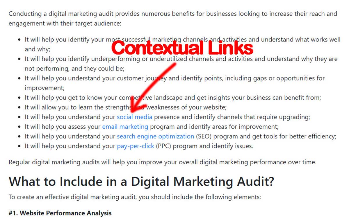 Contextual Links