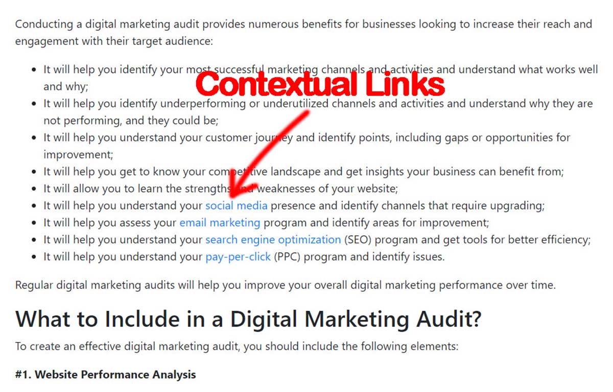 Contextual Links