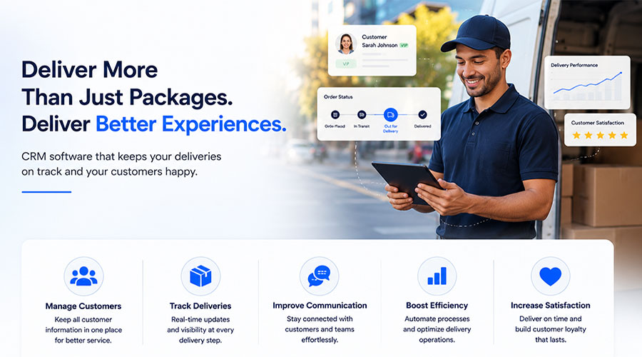 CRM for Delivery Companies