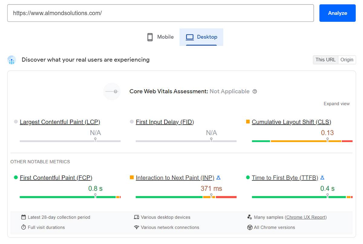 Google PageSpeed Insights