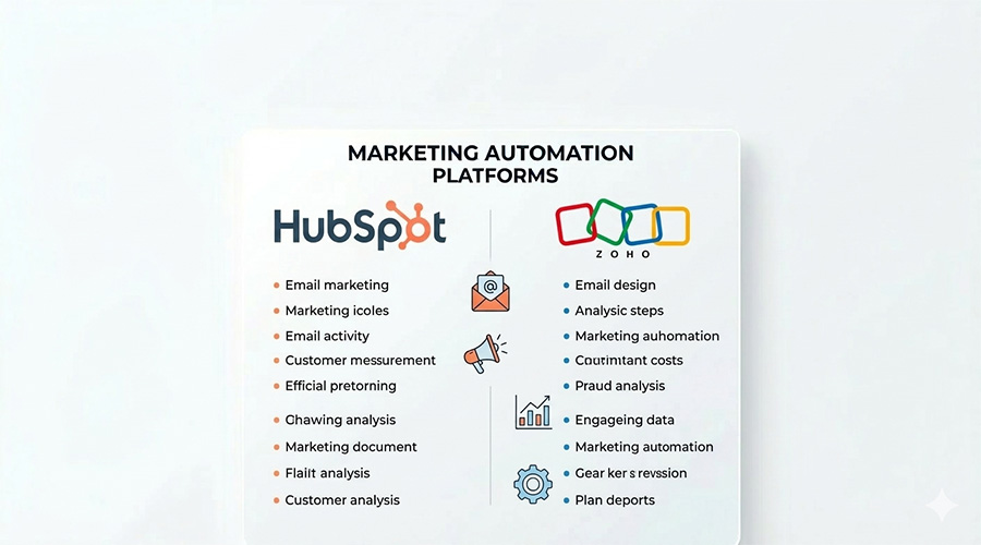 HubSpot Marketing Automation vs Zoho Marketing Automation