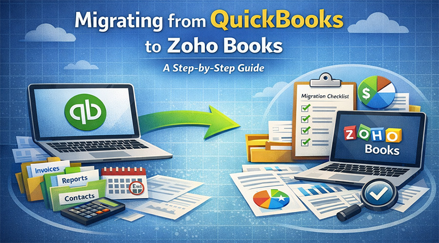 Migrating from QuickBooks to Zoho Books