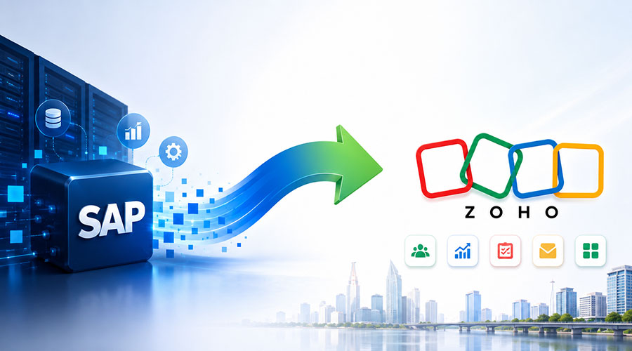 Migrating SAP to Zoho