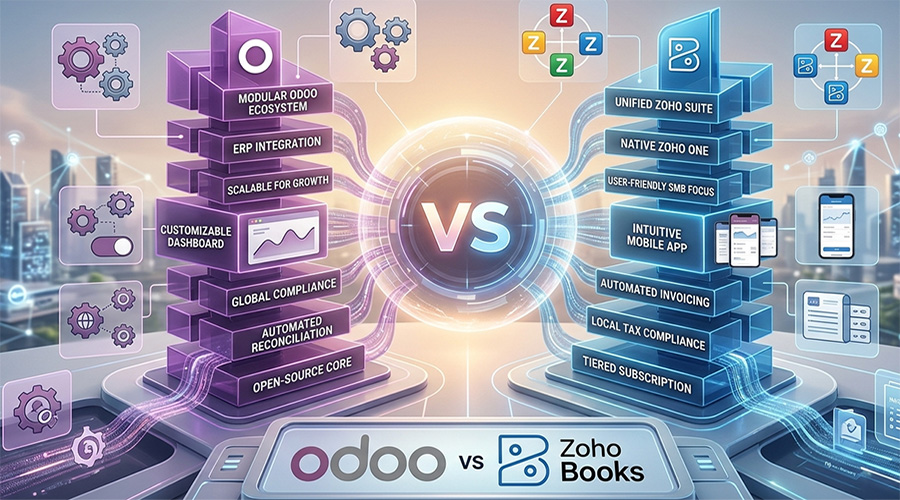 Odoo Accounting vs Zoho Books