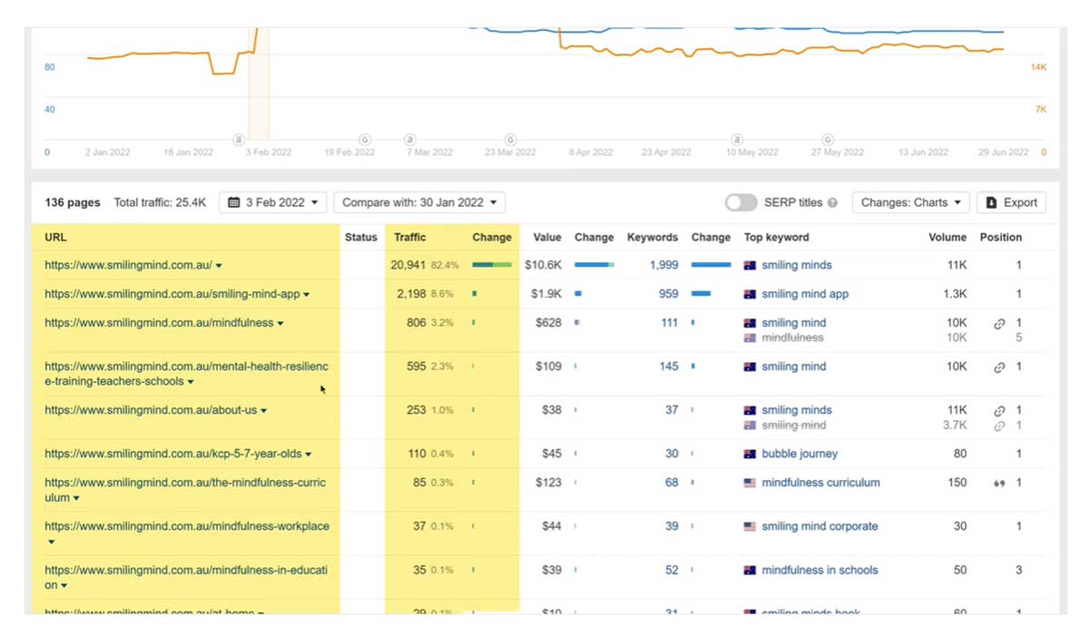 Organic Traffic