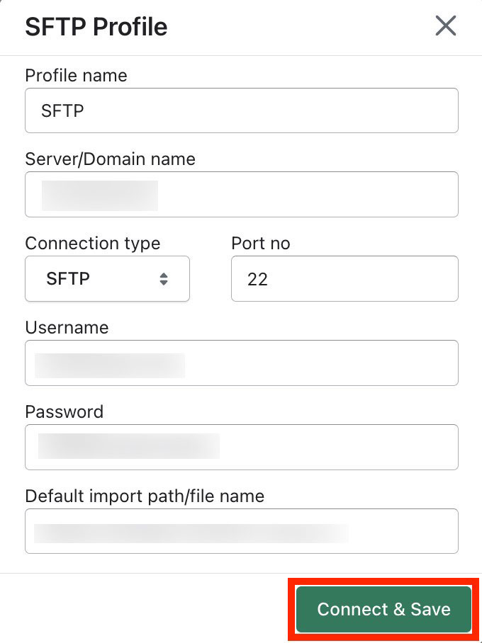 SFTP Profile