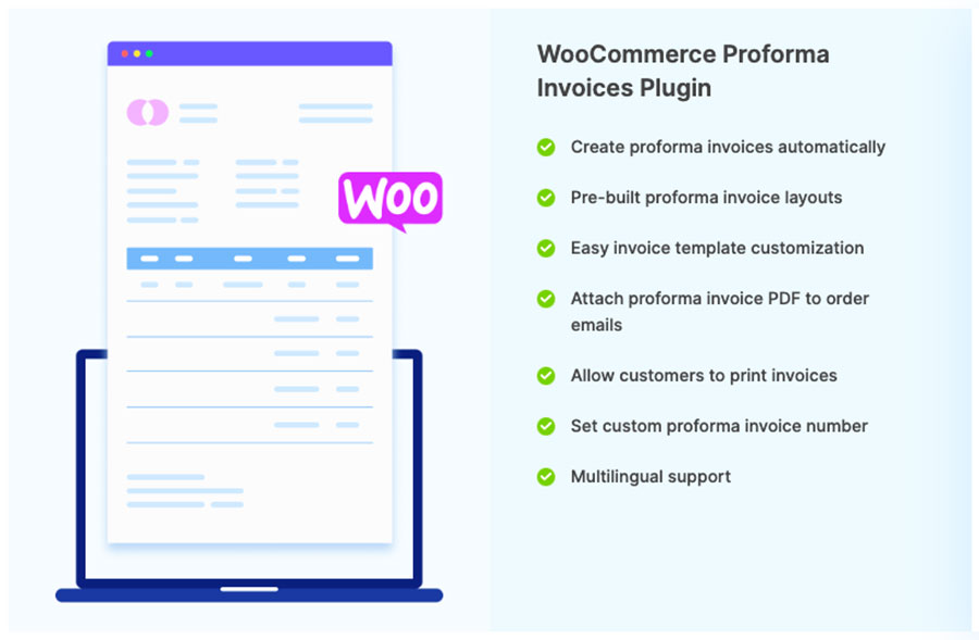 WooCommerce Proforma Invoices Plugin