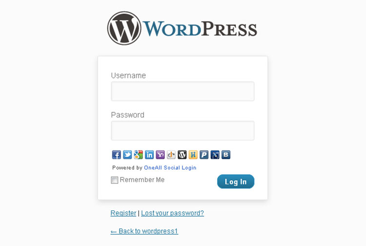 WordPress Social Login