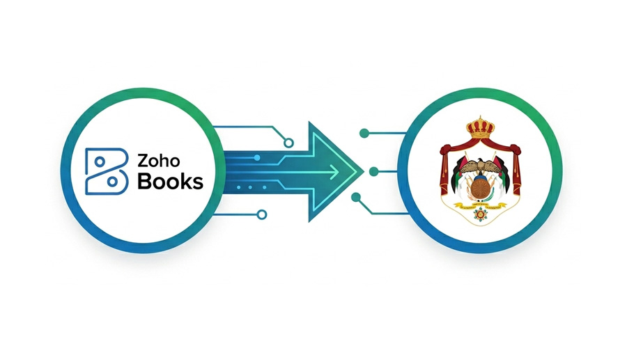 Connecting Zoho Books with the Jordanian Income and Sales Tax Department (ISTD Jordan)