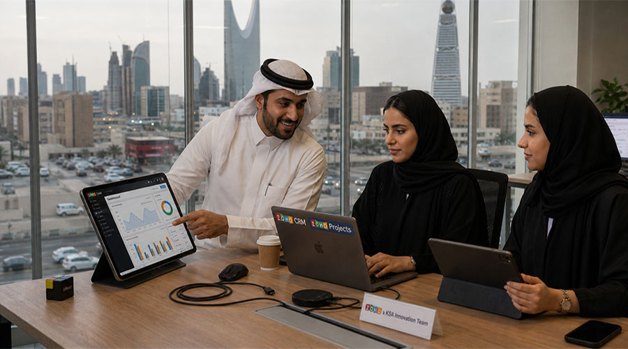 Zoho in Saudi Arabia