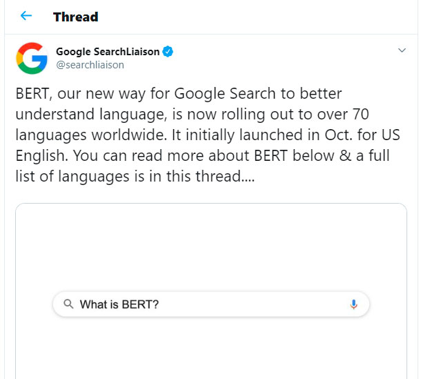 Google BERT